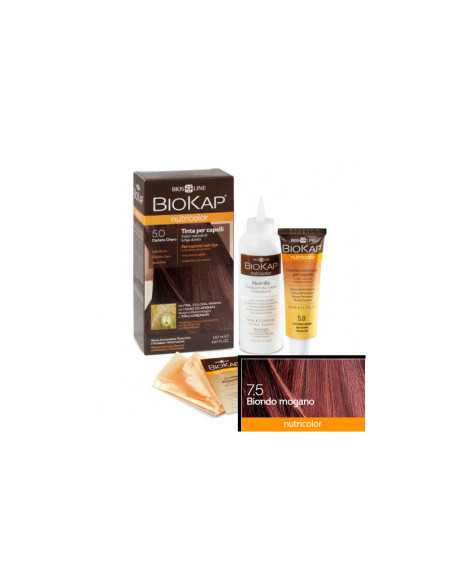 TINTE 7.5 RUBIO CAOBA 140 ML.BIOKAP TINTE 7.5 RUBIO CAOBA 140 ML.BIOKAP